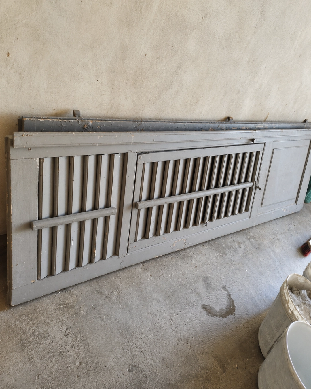 Recupero porta — lavorazione